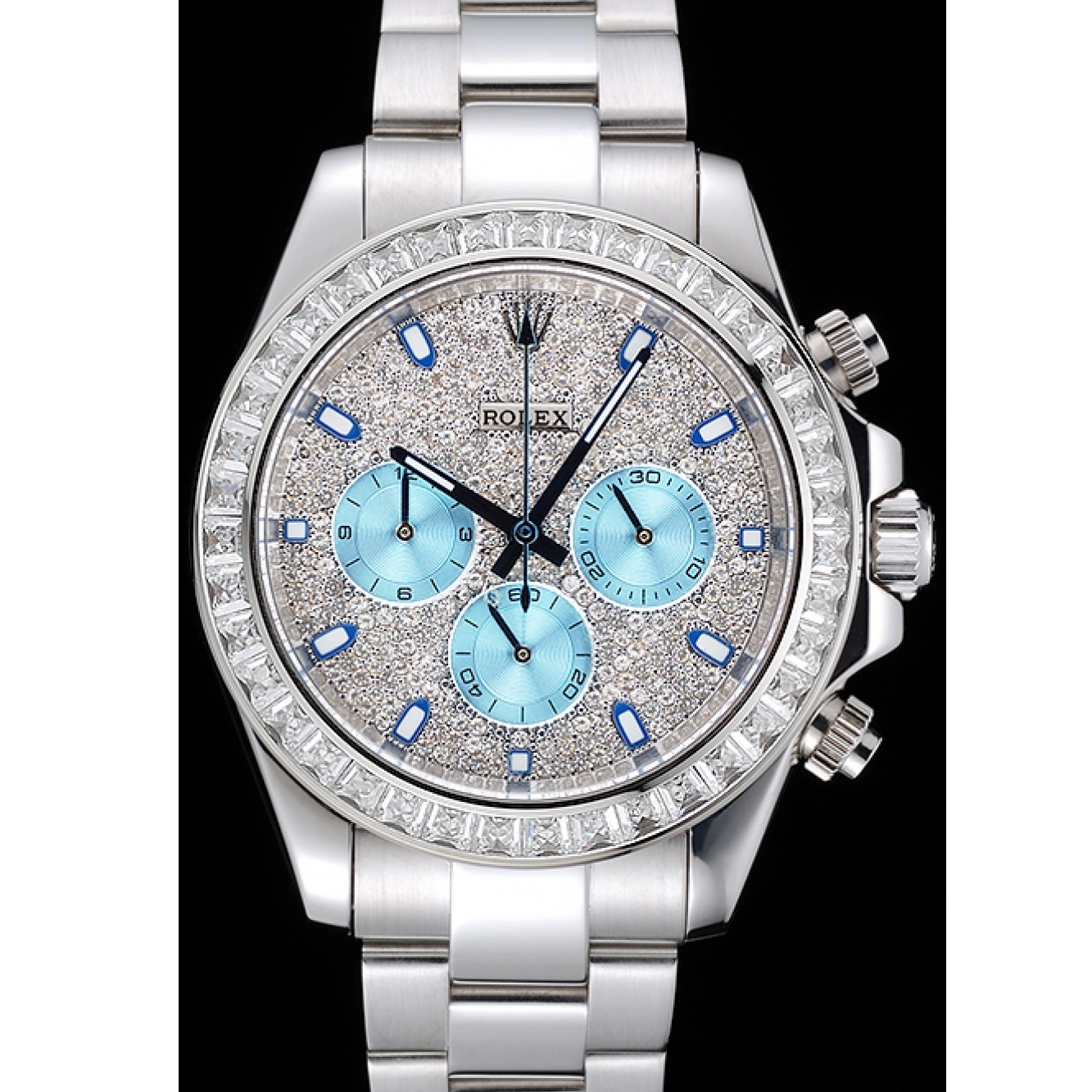 AAA Replica Watches Rolex Steel Diamond Cosmograph Daytona 1454251 Dial Bracelet Stainless And Case 0518